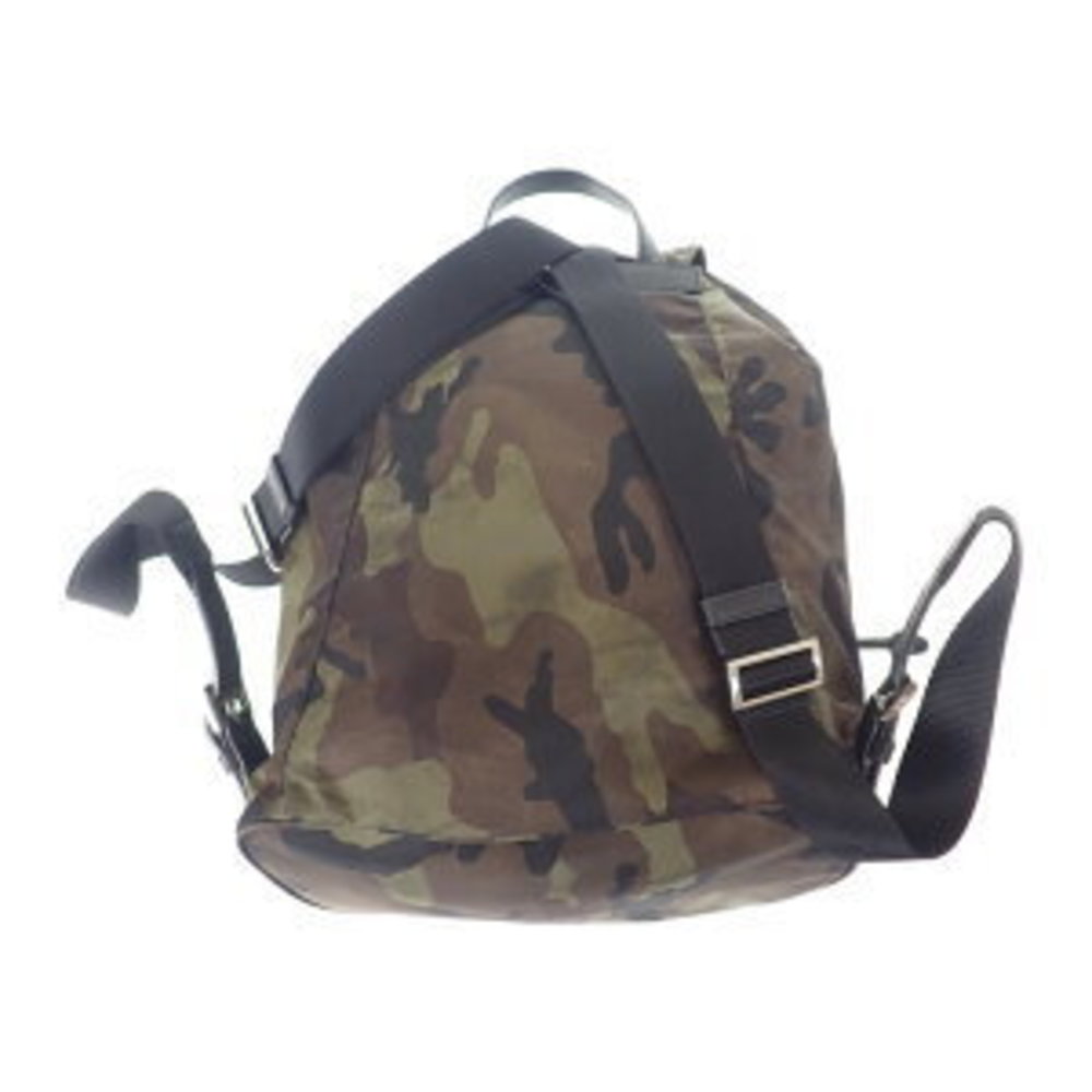 Prada Backpack Nylon Leather Testo Camouflage Kha… - image 2